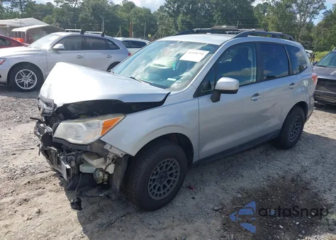 2014 Subaru Forester 2.5I Premium из США, поврежденный, VIN JF2SJACC8EG449024